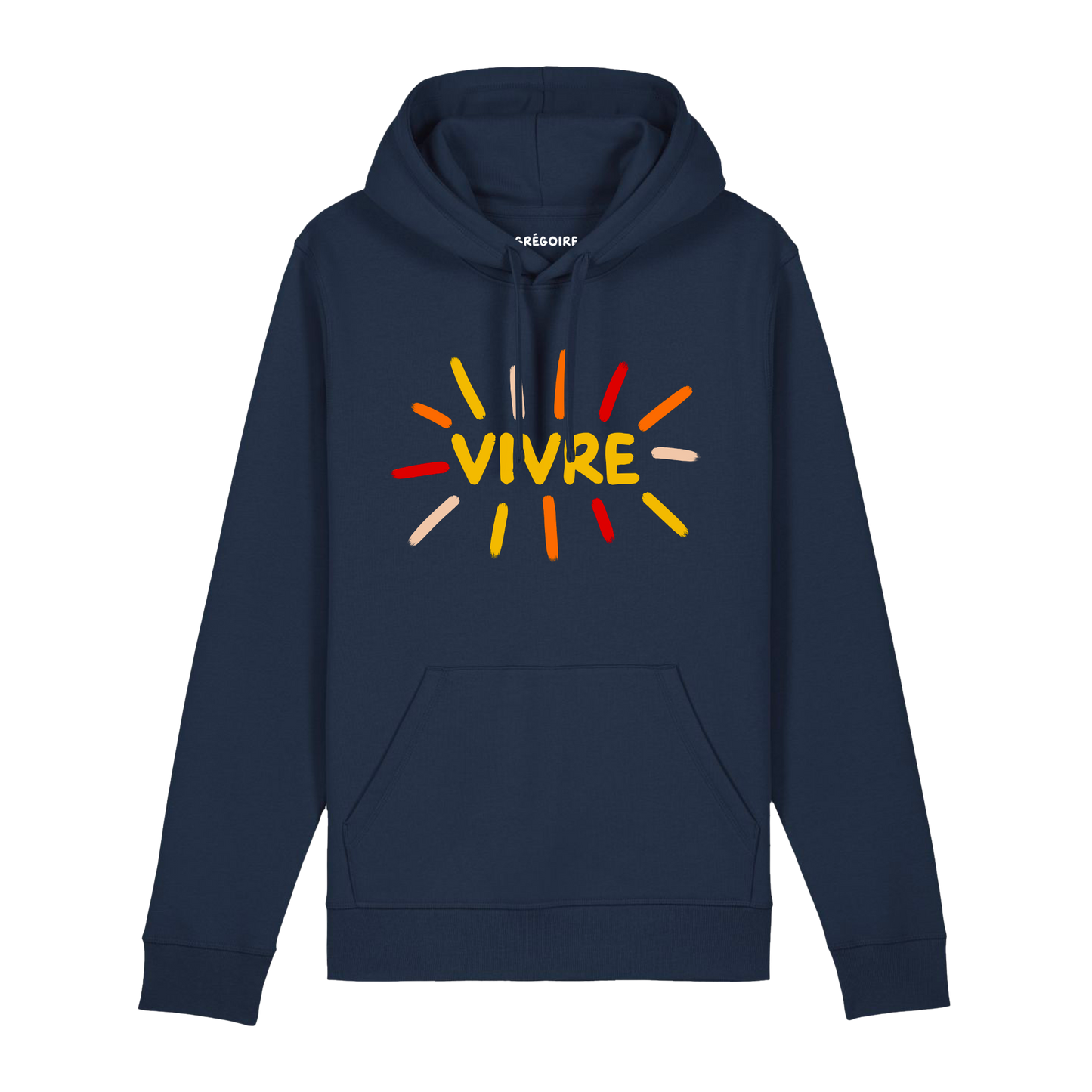 Hoodie Bleu Vivre
