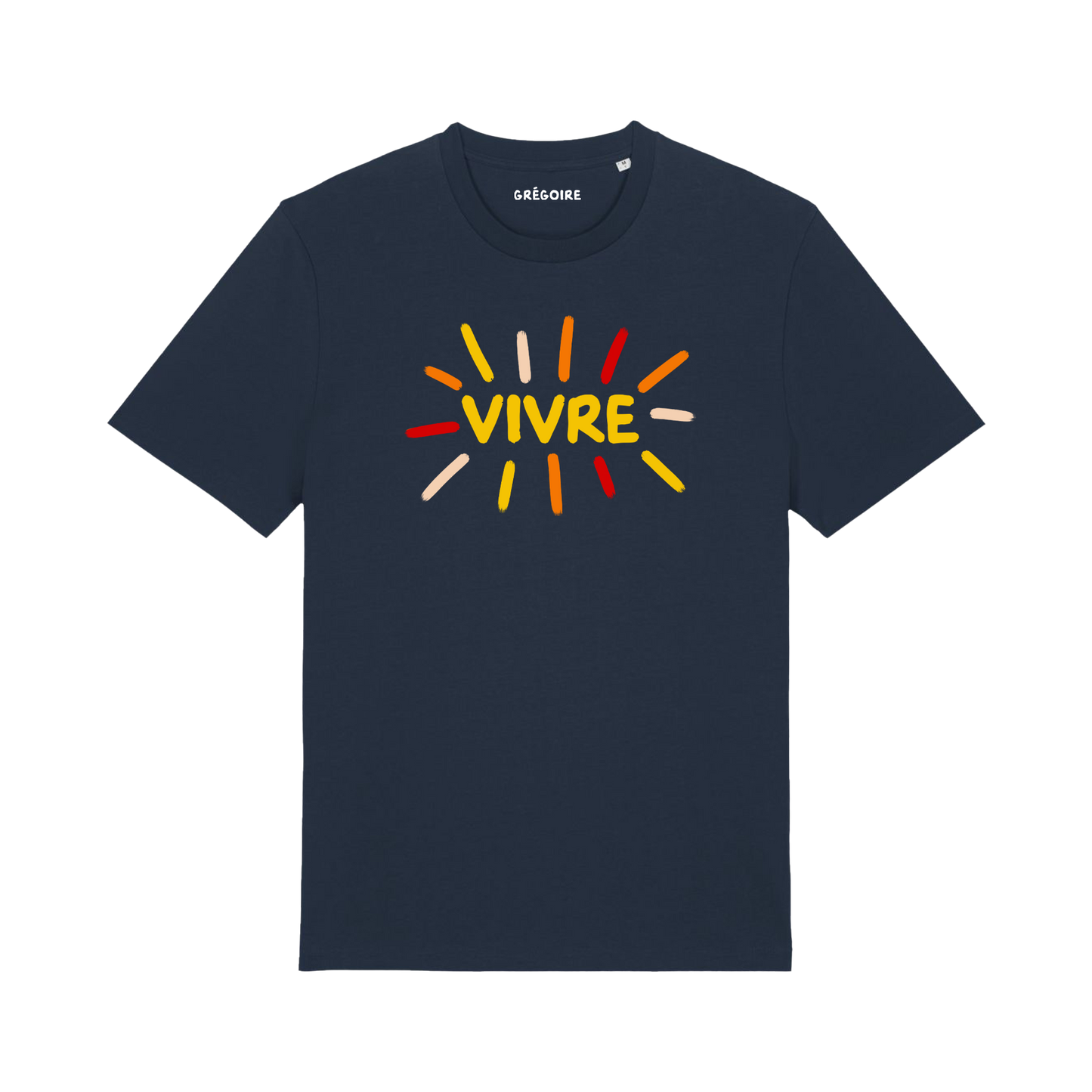 T-Shirt Vivre Bleu